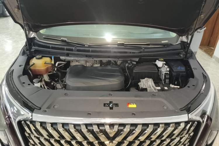 Used SAIC MAXUS G90 2022 2.0T Starry Seven-Seater Engine Bay