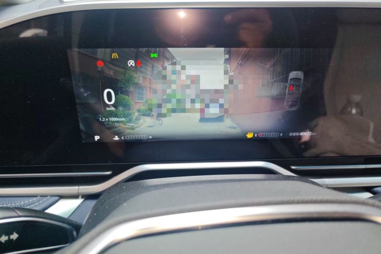 Used SAIC MAXUS G90 2023 2.0T Nebula Six-Seater Instrument Cluster