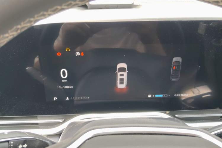 Used SAIC MAXUS G90 2023 2.0T Starry Seven-Seater Instrument Cluster