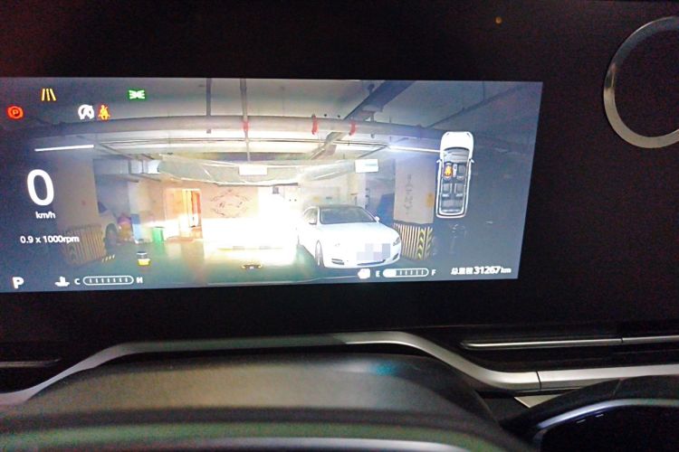 Used SAIC MAXUS G90 2023 2.0T Xingyun 7-Seater Version Odometer Close Up
