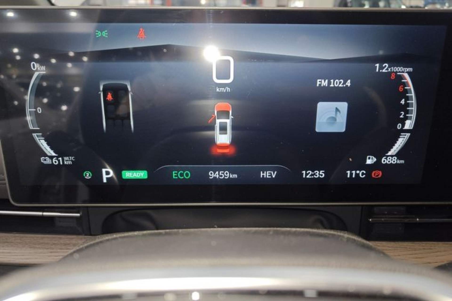 Used SAIC MAXUS G50 PHEV 2025 Leading Edition Instrument Cluster