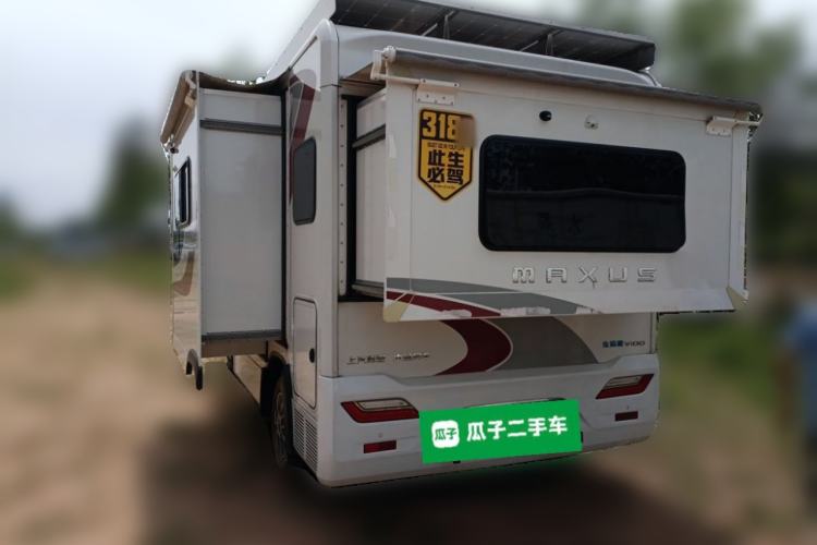 Used SAIC MAXUS V100 RV 2023 2.0T Life Home V100 Dual-Expansion Mountain Retreat Edition Rear Left 45 Deg