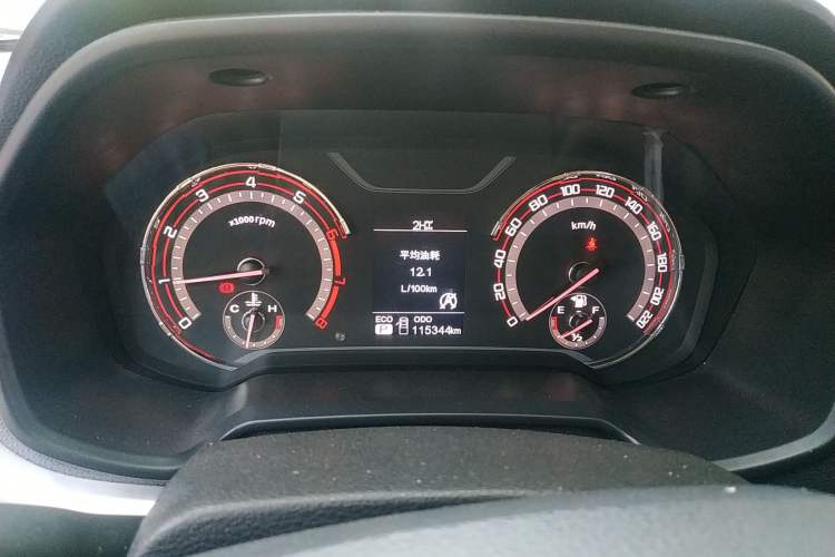 Used SAIC MAXUS T60 2017 2.0T Gasoline Automatic 4x4 High-Profile Luxury Standard Cab Instrument Cluster