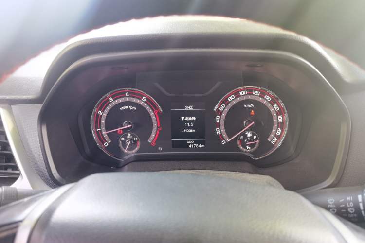 Used SAIC MAXUS T60 2017 2.4L Gasoline Manual 4x4 High-Profile Elite Standard Cabin Instrument Cluster