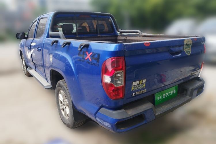 Used SAIC MAXUS T60 2017 2.4L Gasoline Manual Transmission Two-Wheel Drive High Ground Clearance Comfortable Version with Extended Cabin Rear Left 45 Deg