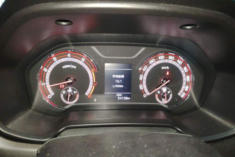 Used SAIC MAXUS T60 2017 2.4L Gasoline Manual Two-Wheel Drive High-Ride Elite Standard Van Instrument Cluster