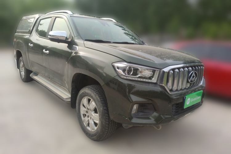 Used SAIC MAXUS T60 2017 2.0T Gasoline Automatic 4x4 High-Ride Flagship Long-Wheelbase Version Front Right 45 Deg
