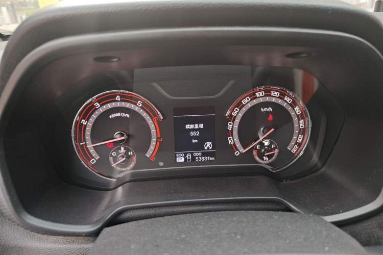 Used SAIC MAXUS T60 2017 2.0T Gasoline Automatic Two-Wheel Drive High-Ride Comfort-Plus Long-Box Version Instrument Cluster