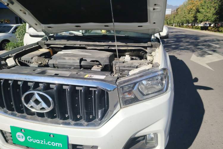Used SAIC MAXUS T60 2017 2.0T Gasoline Automatic Two-Wheel Drive High-Ride Elite Standard Cabin Engine Bay Left