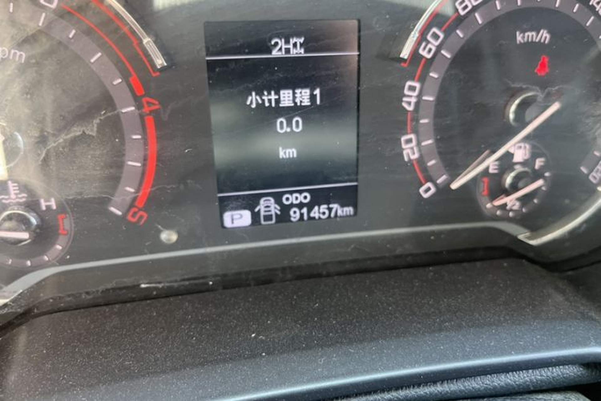 Used SAIC MAXUS T60 2017 2.8T Diesel Automatic 4x4 High-Ride Elite Long-Body China V Standard Odometer Close Up