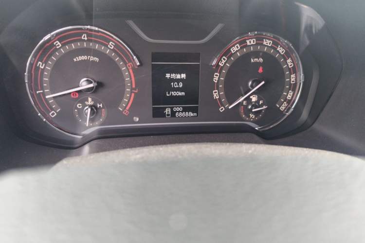 Used SAIC MAXUS T60  Odometer Close Up