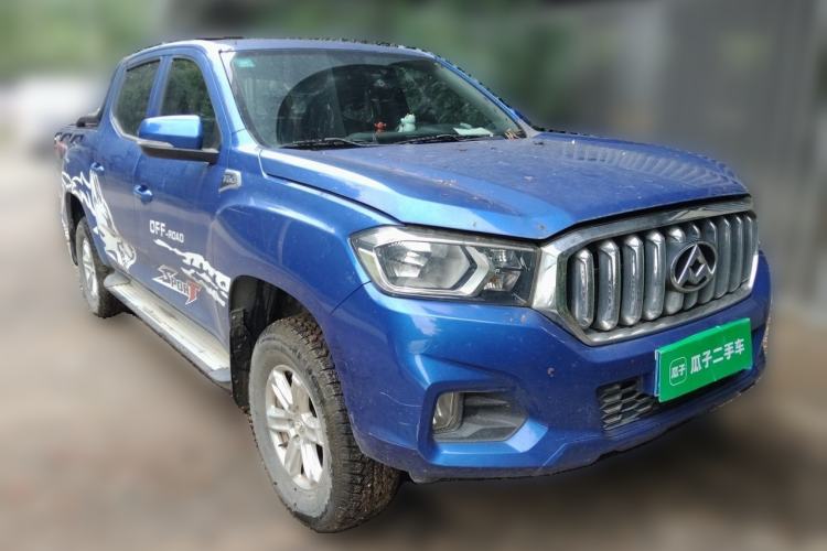 Used SAIC MAXUS T60 2019 2.0T Gasoline Automatic Two-Wheel Drive High-Profile Elite Version Standard Cabin China VI Standard Front Right 45 Deg