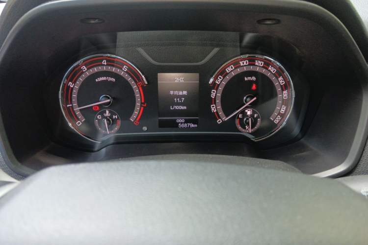 Used SAIC MAXUS T60 2019 2.4L Gasoline Manual 4x4 High-Profile Pioneer Edition Standard Cabin Odometer Close Up