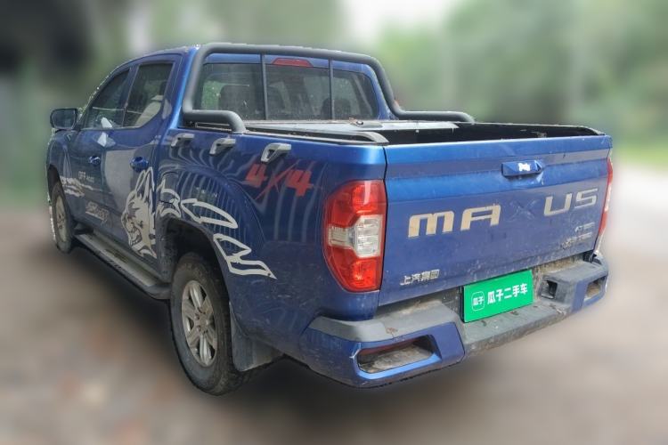 Used SAIC MAXUS T60 2019 2.0T Gasoline Automatic Two-Wheel Drive High-Profile Elite Version Standard Cabin China VI Standard Rear Left 45 Deg