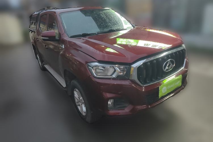 Used SAIC MAXUS T60 2019 2.0T Gasoline Automatic Transmission Two-Wheel Drive High Ground Clearance Comfort Edition Standard Cabin China VI Emmission Standards Front Right 45 Deg