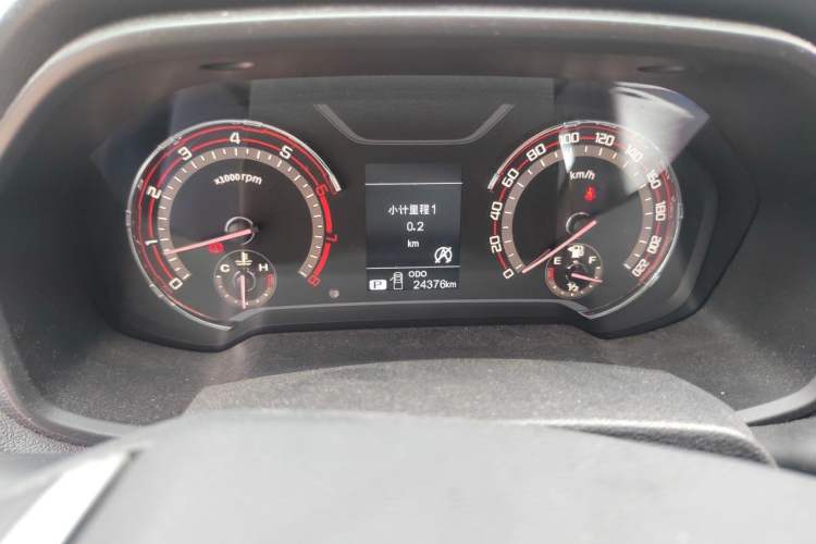Used SAIC MAXUS T60  Odometer Close Up