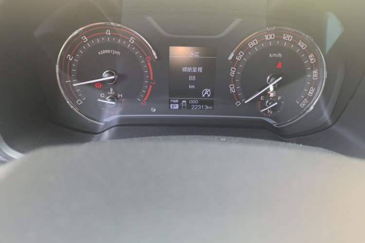 Used SAIC MAXUS T60  Odometer Close Up