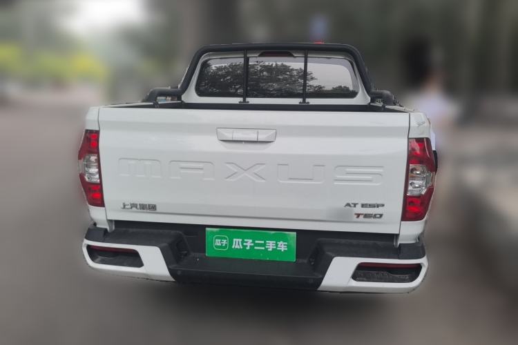Used SAIC MAXUS T60 2019 2.0T Gasoline Automatic Transmission Two-Wheel Drive High Ground Clearance Comfort Edition Standard Cabin China VI Emmission Standards Rear