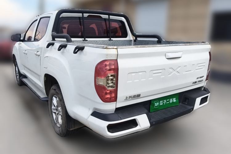 Used SAIC MAXUS T60 2019 2.0T Gasoline Automatic Transmission Two-Wheel Drive High Ground Clearance Comfort Edition Standard Cabin China VI Emmission Standards Rear Left 45 Deg