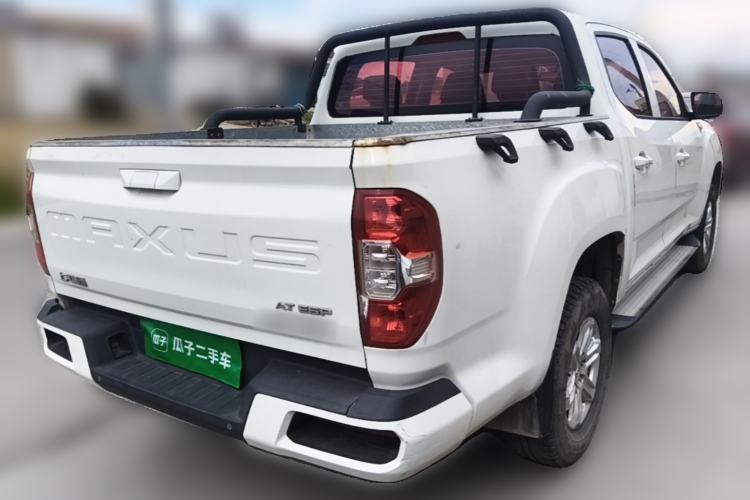 Used SAIC MAXUS T60 2019 2.0T Gasoline Automatic Transmission Two-Wheel Drive High Ground Clearance Comfort Edition Standard Cabin China VI Emmission Standards Rear Right 45 Deg