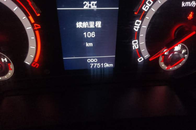 Used SAIC MAXUS T60 2020 2.0T Diesel Manual 4x4 High-Ride Pioneer Edition Long Wheelbase China VI Standard Odometer Close Up