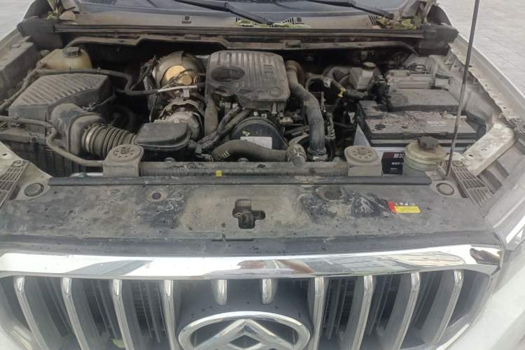 Used SAIC MAXUS T60 2020 2.0T Diesel Manual Two-Wheel Drive High-Ride Pioneer Edition Standard Cab China VI Engine Bay