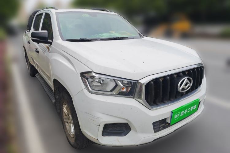 Used SAIC MAXUS T60 2020 2.0T Diesel Manual Two-Wheel Drive High-Ride Pioneer Edition Long Wheelbase China VI Standard Front Right 45 Deg