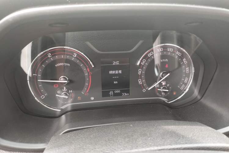 Used SAIC MAXUS T60 2020 2.0T Diesel Manual 4x4 High-Ride Pioneer Edition Long Wheelbase China VI Standard Instrument Cluster