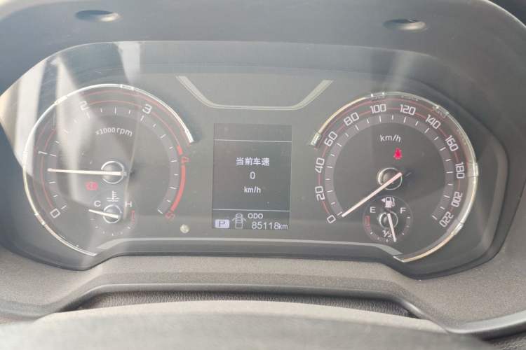 Used SAIC MAXUS T60 2020 2.0T Diesel Automatic 2WD High-Ride Pioneer Edition Long-Body China VI Instrument Cluster