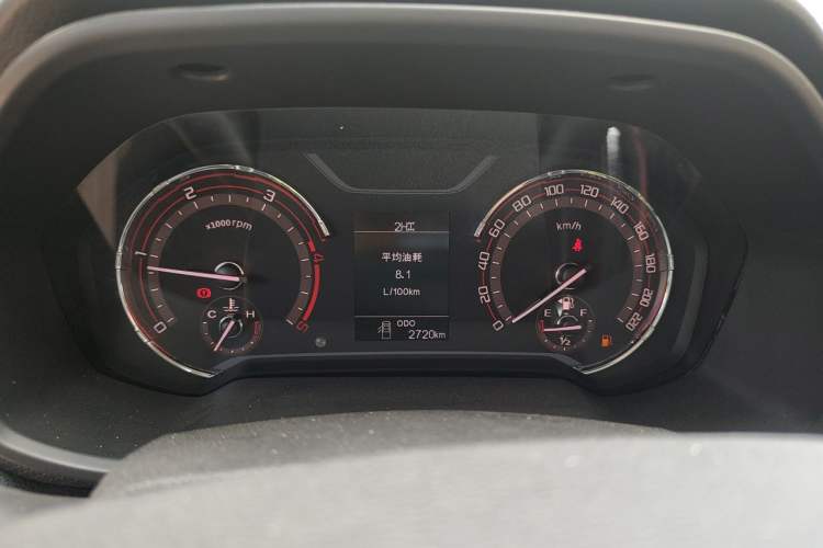Used SAIC MAXUS T60 2026 Model 2.0T Manual Diesel Four-Wheel Drive Long Box Wheel Package—Comfort Edition Instrument Cluster