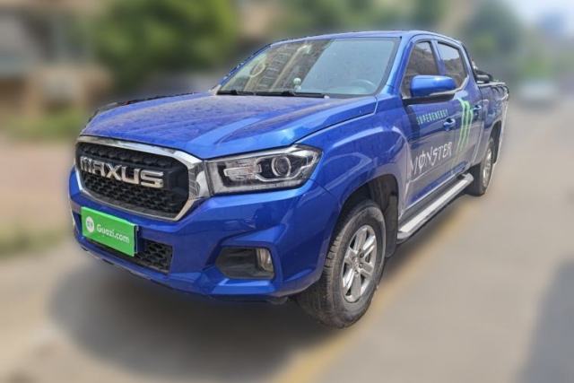 Used SAIC MAXUS T70 2019 2.0T Diesel Automatic Two-Wheel Drive Comfort Edition with Long Bed and High Ground Clearance