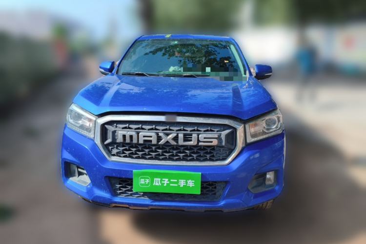 Used SAIC MAXUS T70 2019 2.0T Diesel Manual Two-Wheel Drive Comfort Version with Long Body and High Ground Clearance Front