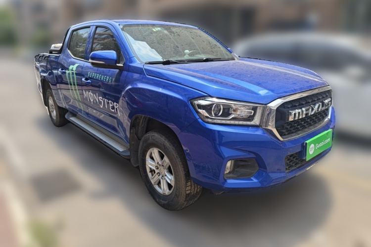 Used SAIC MAXUS T70 2019 2.0T Diesel Automatic Two-Wheel Drive Comfort Edition with Long Bed and High Ground Clearance Front Right 45 Deg