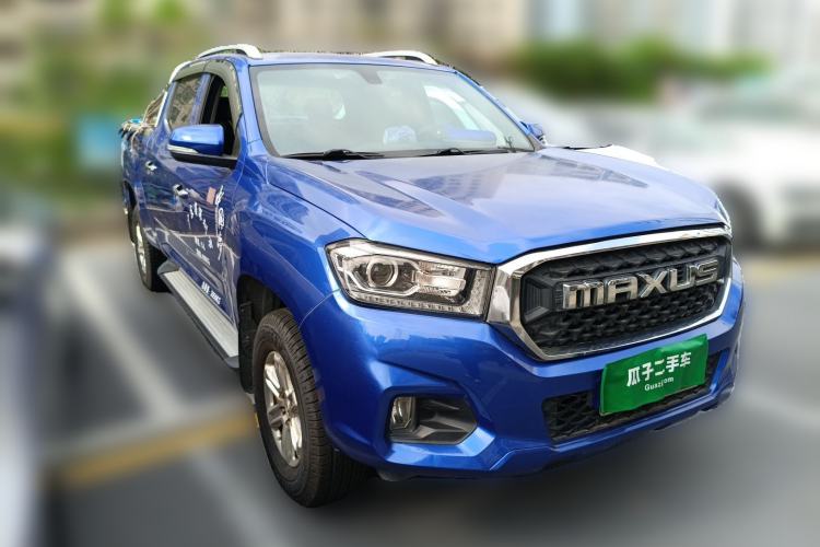 Used SAIC MAXUS T70 2019 2.0T Diesel Automatic 2WD Elite Version with Long Body and High Ground Clearance Front Right 45 Deg