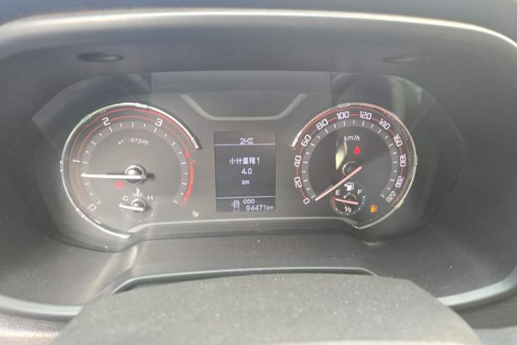 Used SAIC MAXUS T70 2019 2.0T Diesel Manual 4x4 Comfort Edition Standard Cab High-Profile Chassis Instrument Cluster