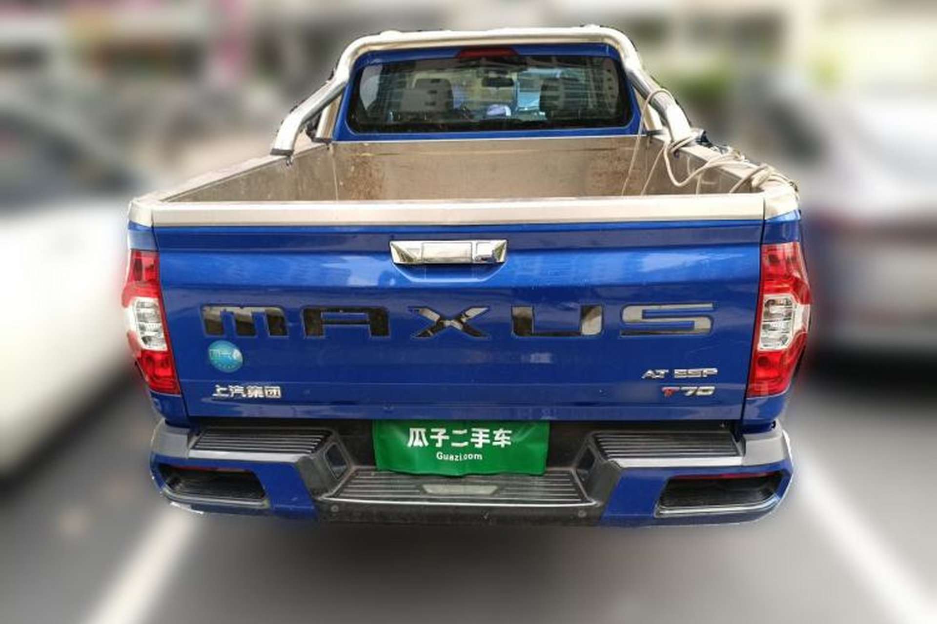 Used SAIC MAXUS T70 2019 2.0T Diesel Automatic 2WD Elite Version with Long Body and High Ground Clearance Rear