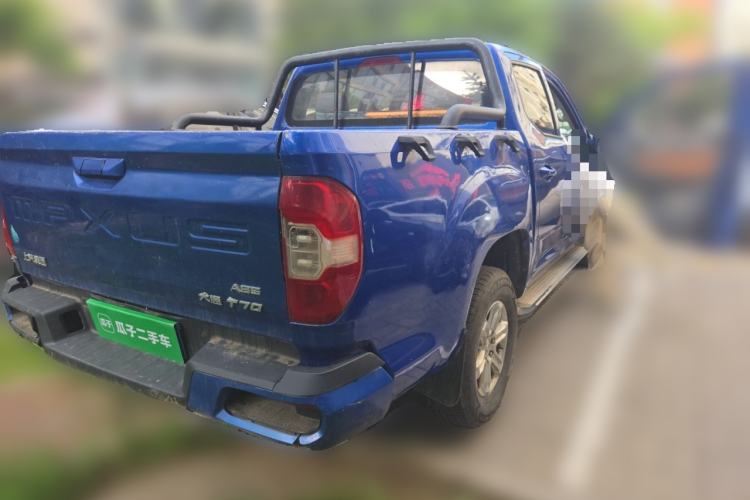 Used SAIC MAXUS T70 2019 2.0T Diesel Manual 4x4 Comfort Edition Standard Cab High-Profile Chassis Rear Right 45 Deg