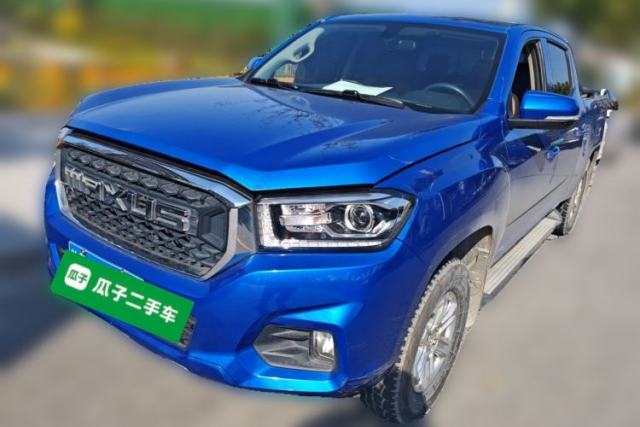 Used SAIC MAXUS T70 2019 2.0T Diesel Automatic Two-Wheel Drive Comfort Edition with Long Bed and High Ground Clearance