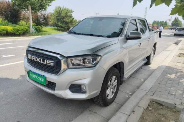 Used SAIC MAXUS T70 2019 2.0T Diesel Automatic Two-Wheel Drive Comfort Edition with Long Bed and High Ground Clearance