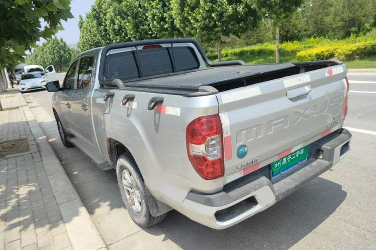 Used SAIC MAXUS T70 2019 2.0T Diesel Automatic Two-Wheel Drive Comfort Edition with Long Bed and High Ground Clearance Rear Left 45 Deg