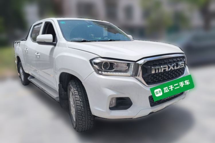 Used SAIC MAXUS T70 2019 2.0T Diesel Manual Two-Wheel Drive Comfort Version with Long Body and High Ground Clearance Front Right 45 Deg