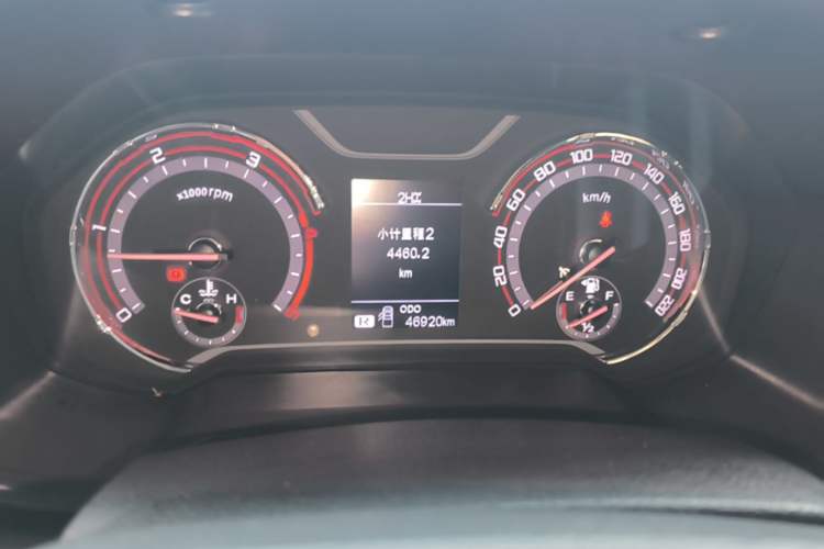 Used SAIC MAXUS T70 2020 2.0T Diesel Automatic 4x4 Australian Version Standard Box High Ground Clearance Instrument Cluster