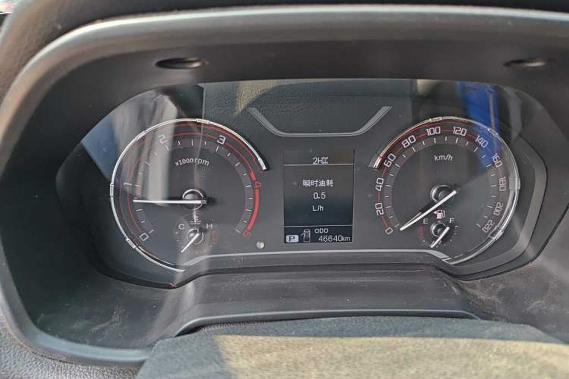 Used SAIC MAXUS T70 2020 2.0T Diesel Automatic 4x4 Australian Version Standard Box High Ground Clearance Instrument Cluster