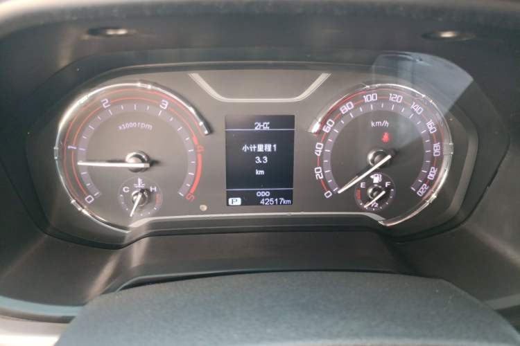 Used SAIC MAXUS T70 2020 2.0T Diesel Automatic 4x4 Commemorative Edition with Long Bed and High Ground Clearance Instrument Cluster