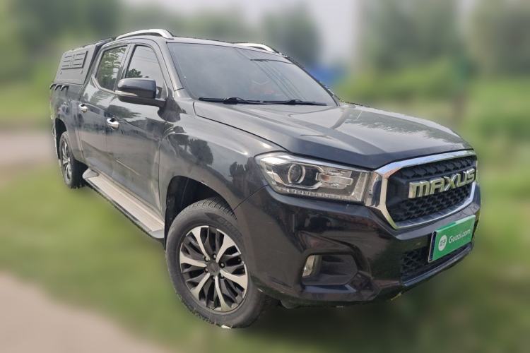 Used SAIC MAXUS T70 2021 2.0T Diesel Automatic Two-Wheel Drive Elite Version with Long Bed and High Ground Clearance Front Right 45 Deg