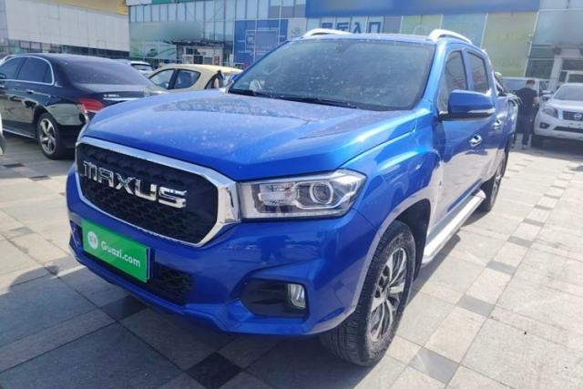 Used SAIC MAXUS T70 2021 2.0T Diesel Automatic Two-Wheel Drive Elite Version with Long Bed and High Ground Clearance