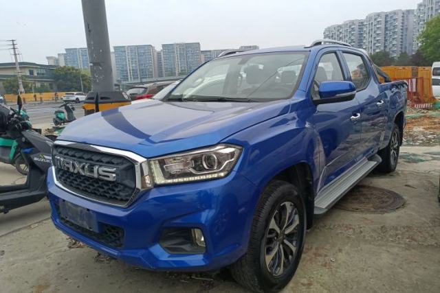 Used SAIC MAXUS T70 2021 2.0T Diesel Automatic Two-Wheel Drive Elite Version with Long Bed and High Ground Clearance