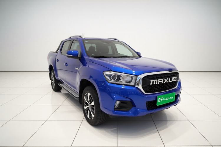 Used SAIC MAXUS T70 2021 2.0T Diesel Automatic Two-Wheel Drive Elite Version with Long Bed and High Ground Clearance Front Right 45 Deg