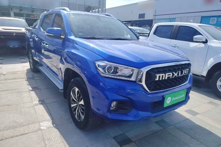 Used SAIC MAXUS T70 2021 2.0T Diesel Automatic Two-Wheel Drive Elite Version with Long Bed and High Ground Clearance Front Right 45 Deg