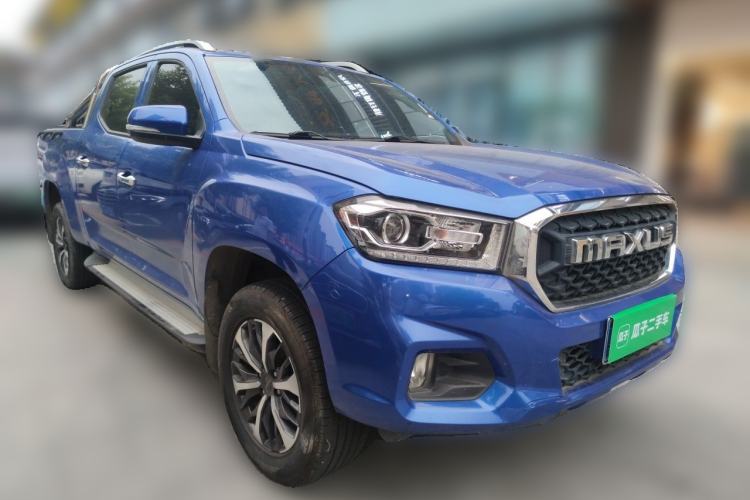 Used SAIC MAXUS T70 2021 2.0T Diesel Manual Two-Wheel-Drive Elite Version with Long Bed and High Ground Clearance Front Right 45 Deg